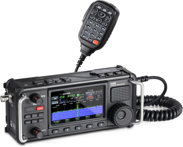 Radio HF Portatile X6200, Ricevitore Hf/50Mhz/Wfm/Air Con Sistema Di Scansione Diretta RF, Batteria Rimovibile Da 3200 Mah, Display LC Da 10 Cm, Supporta La Modulazione SSB/CW/AM/NFM/DIGI/WFM