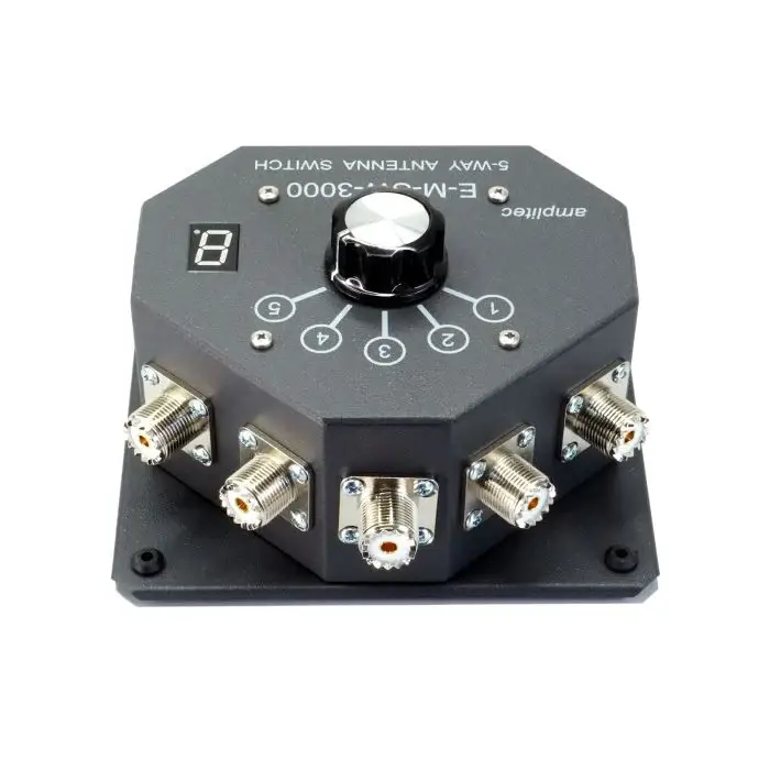 Amplitec Commutatore Antenna Coassiale a 5 vie