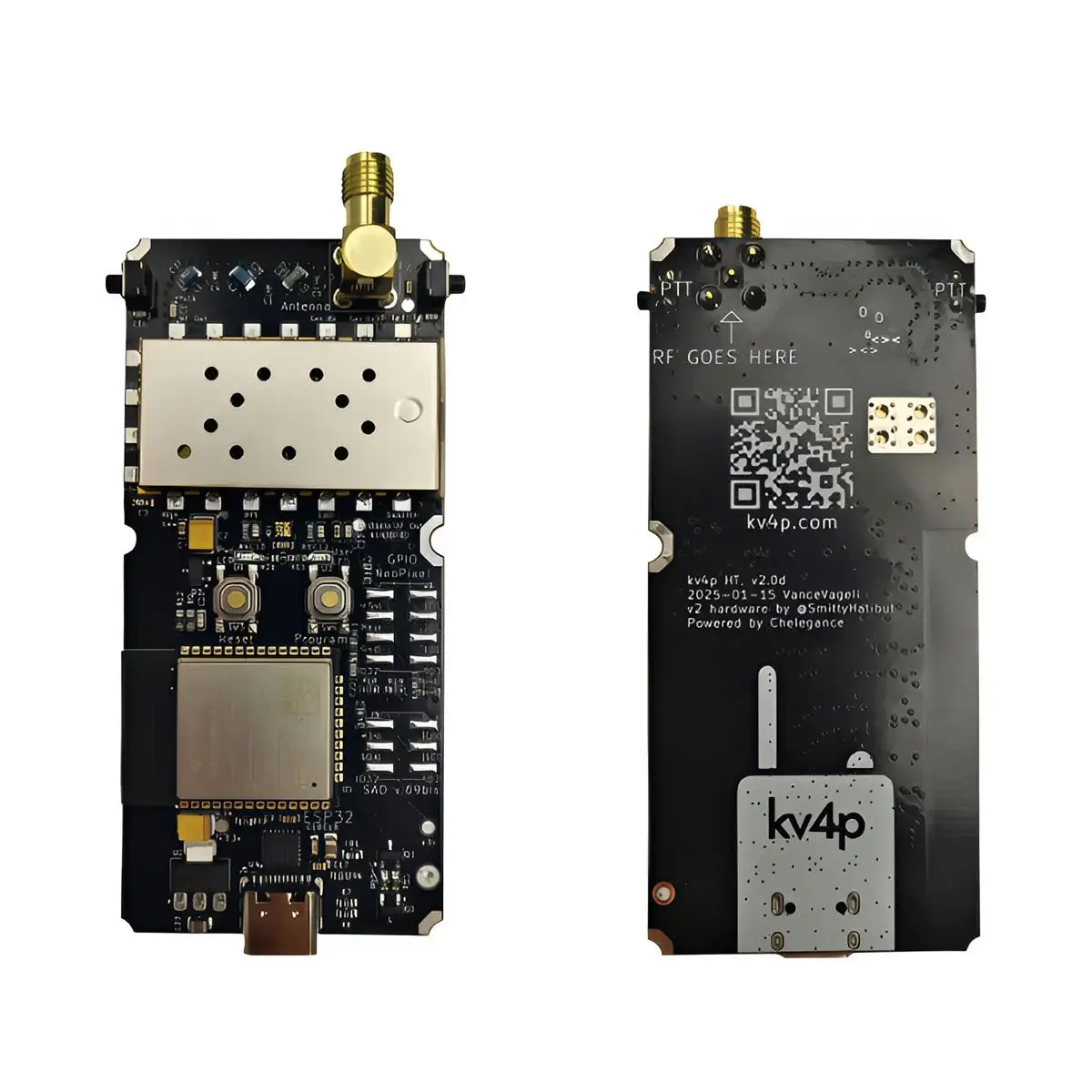 Chelegance K4VP-HT 2.0 Ricetrasmettitore VHF per Smartphone Android